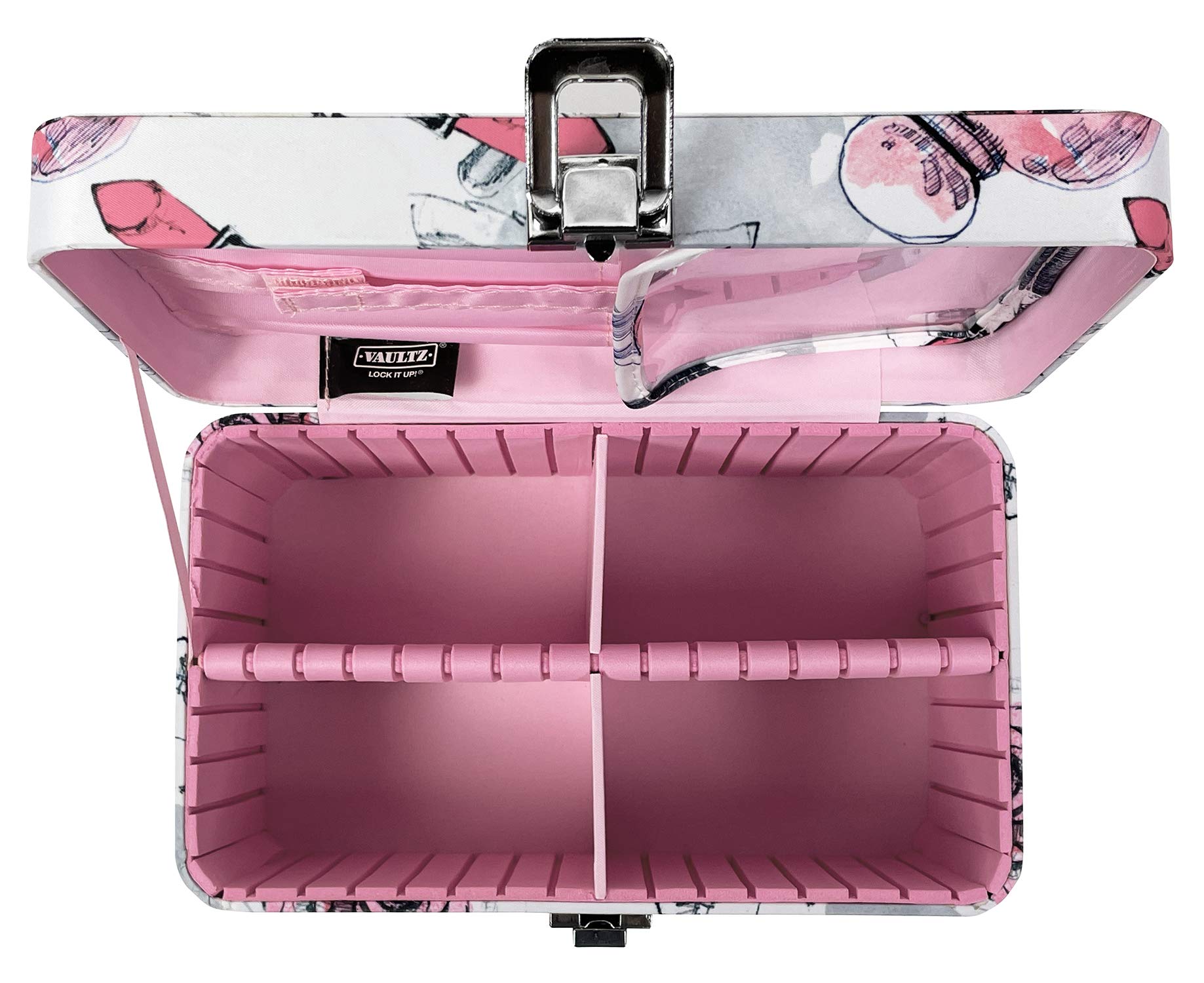 Amazon.com: Vaultz Locking Train Case for Cosmetics Storage